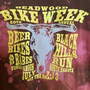Vintage 2013 Deadwood Bike Week T-shirt - M